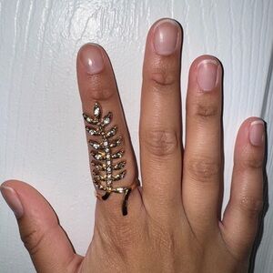 Gold Leaf Ring